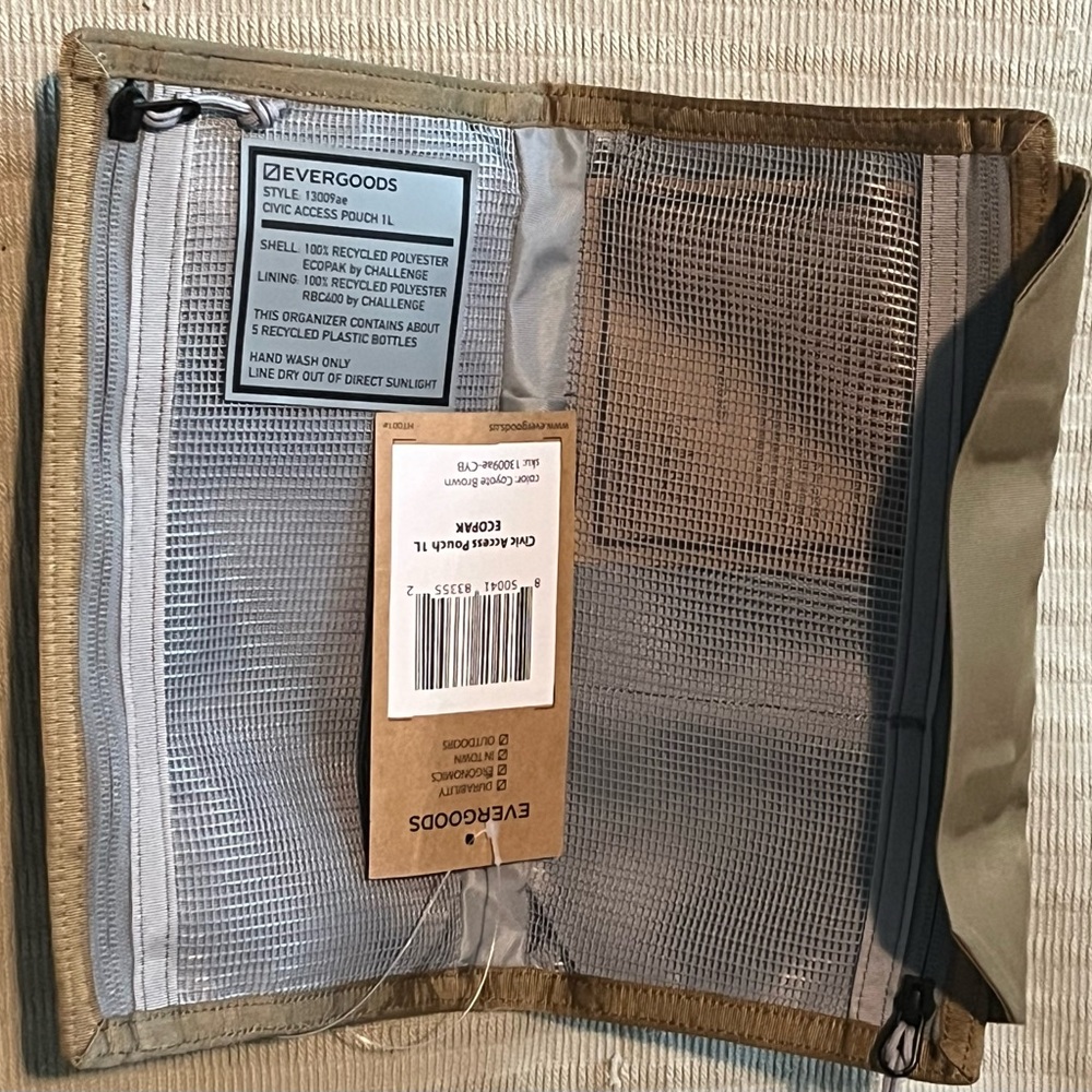 Evergoods CAP1 Coyote Brown - NWT